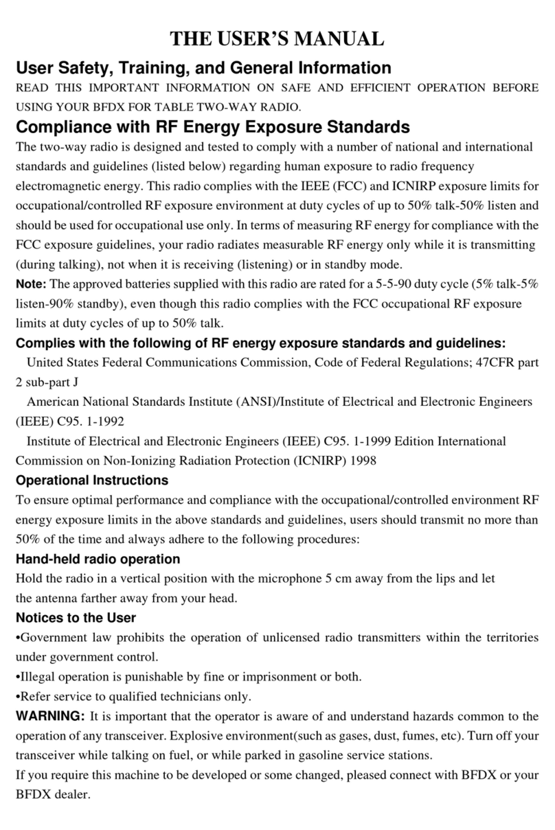 Fujian Quanzhou Beifeng Telecom Systems BF620001 user manual