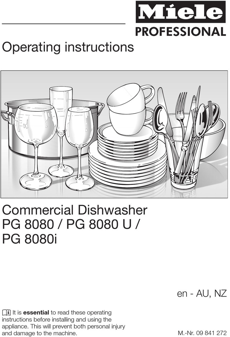 Miele PG 8080 User manual