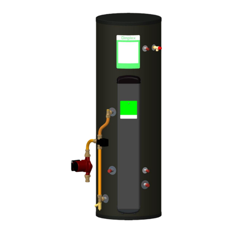 Dimplex ECS150HP40A-580 Installation and user instructions