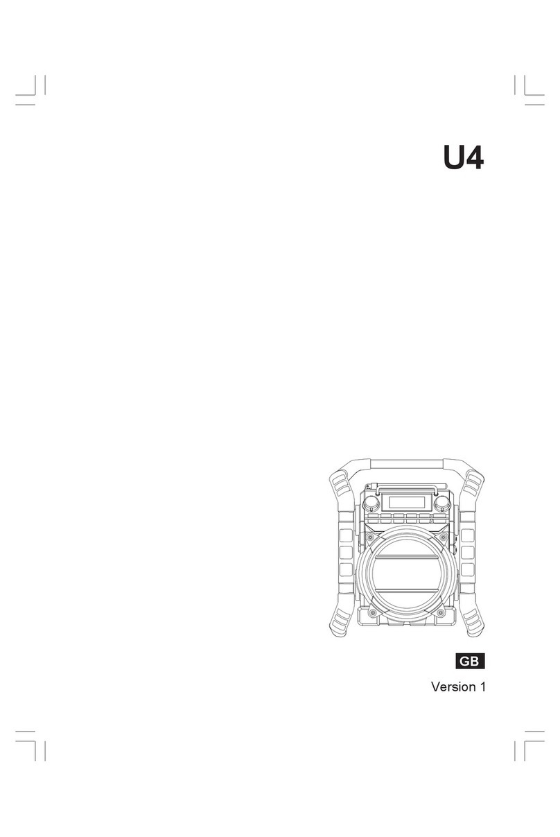 Sangean U4 DBT+ user manual