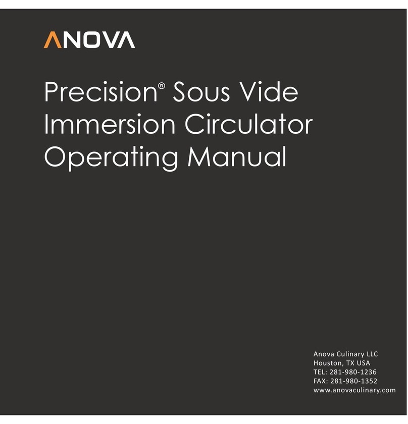 Anova A2.2-120V-US operating manual