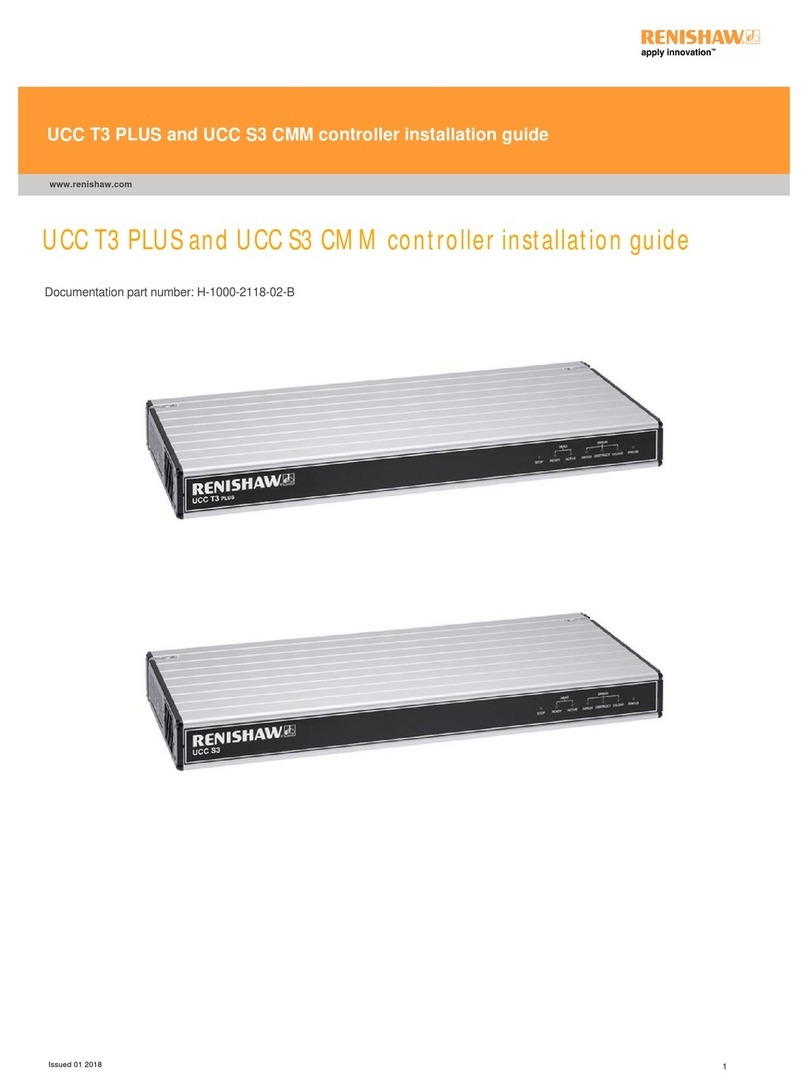 Renishaw UCC T3 PLUS installation guide