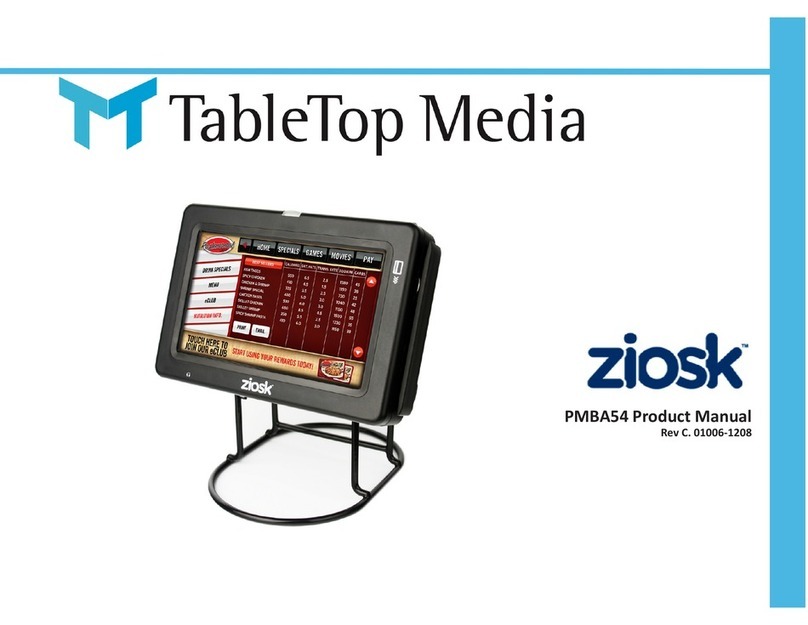 Ziosk PMBA54 product manual