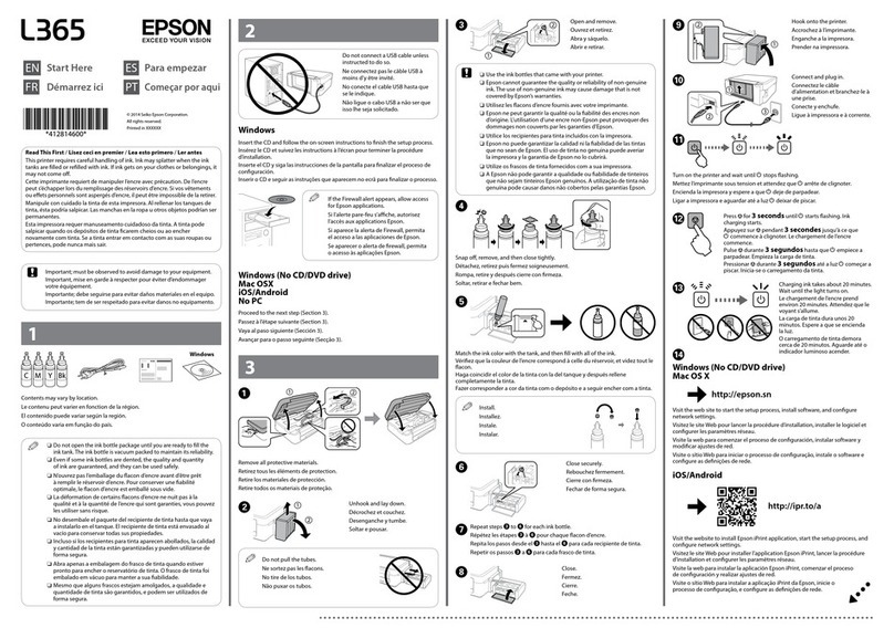 Epson L365 Instruction Manual