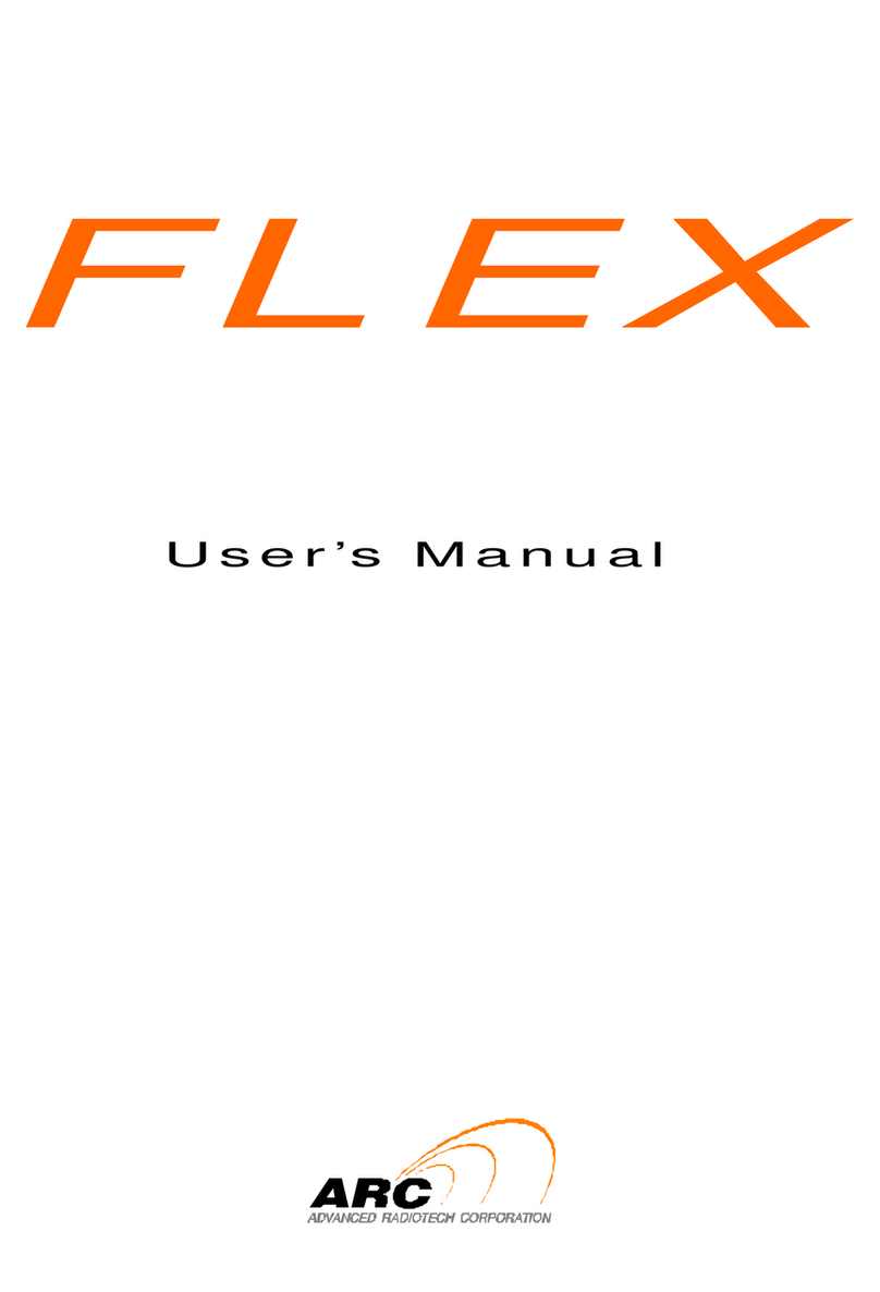 ARC ARC FLEX User manual