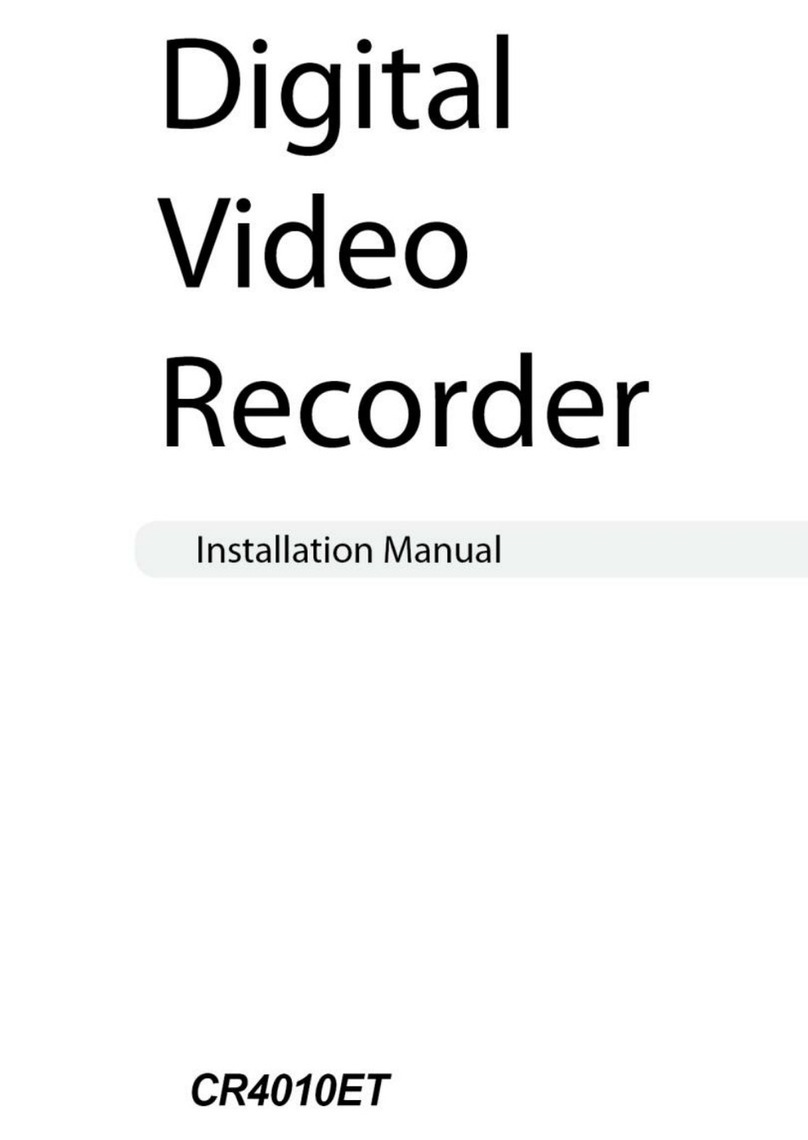Costar Video Systems CR4010ET installation manual