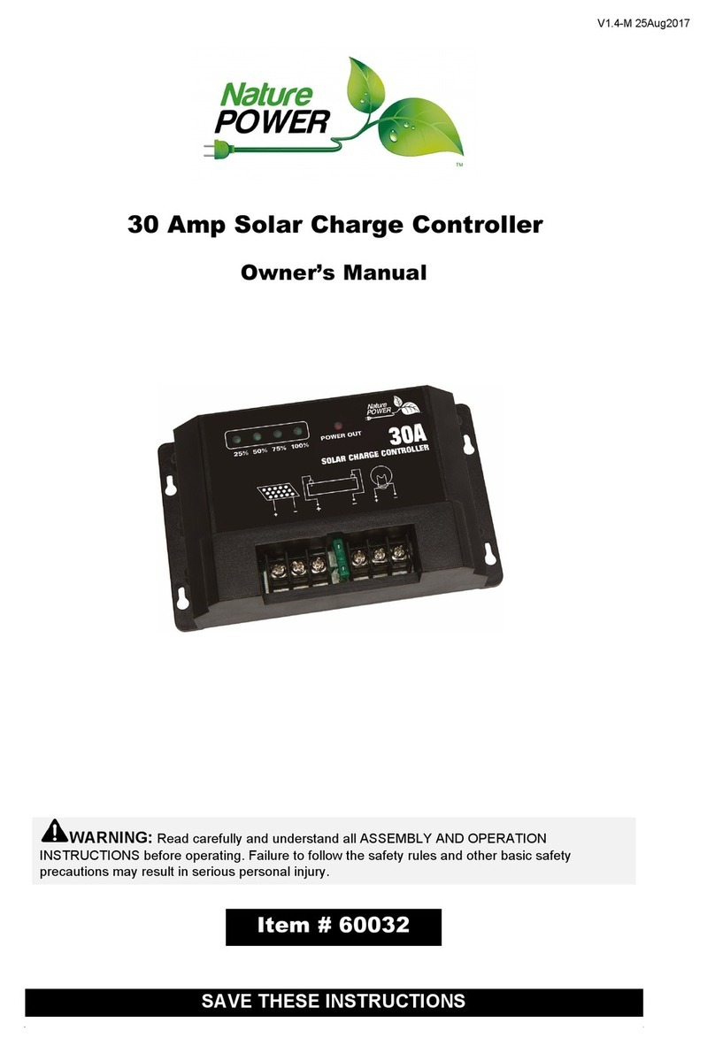 Nature Power 60032 owner's manual