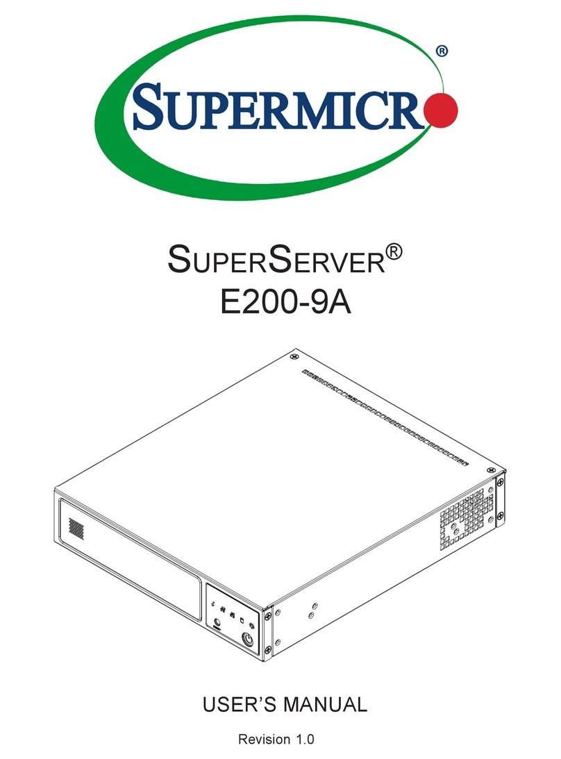 Supermicro SuperServer E200-9A User manual Supermicro SuperServer E200-9A User manual