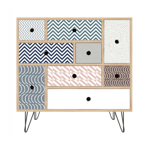 Mocka Vibe Puzzle Drawers User manual