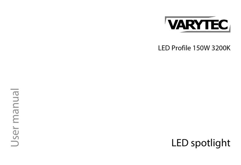 thomann Varytec LED Profile 150W 3200K User manual