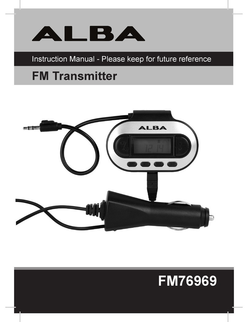 Alba FM76969 instruction manual