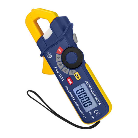 PCE Instruments PCE-DC 3 User manual