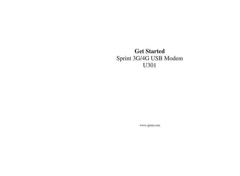 Sprint U301 Specification sheet