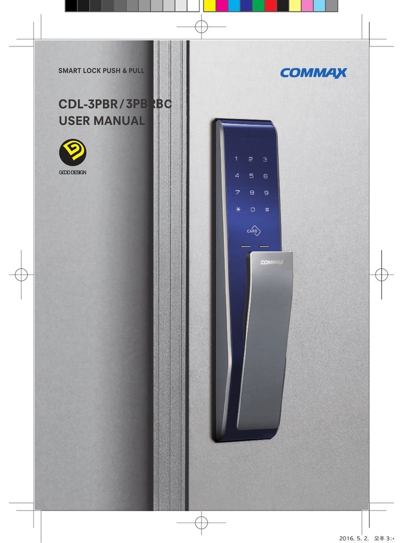 Commax CDL-3PBR user manual