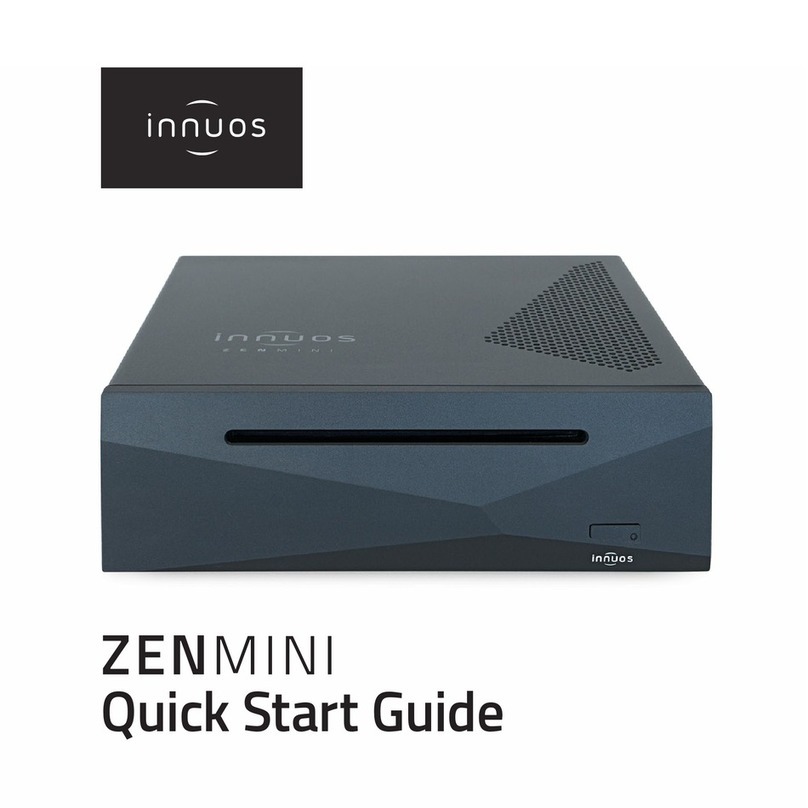 innuos zenmini mk.II User manual innuos zenmini mk.II User manual