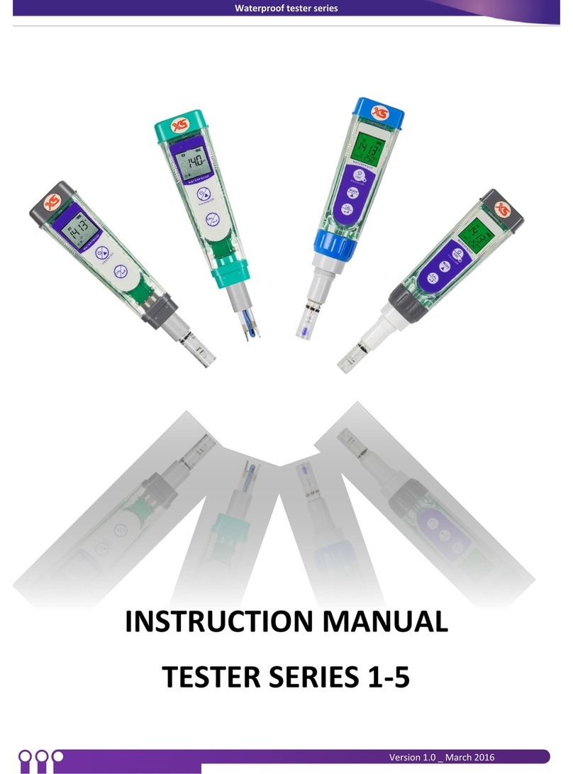 XS Instruments 1-5 Series User manual