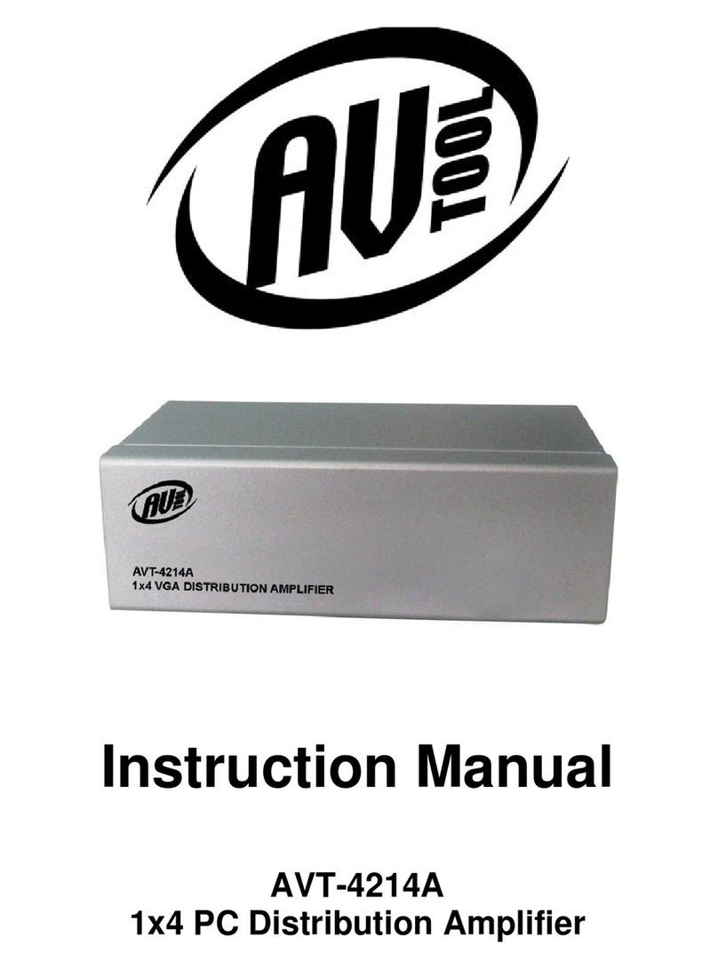 AV TOOL AVT-4214A instruction manual