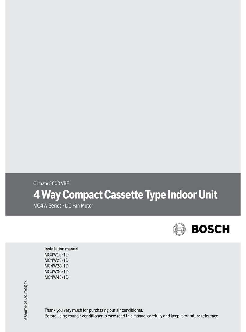 Bosch MC4W15-1D User manual