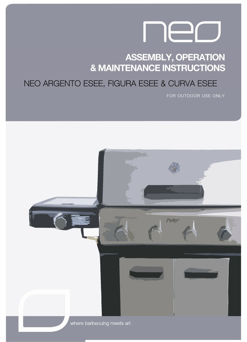 NEO argento esee Assembly, operation & maintenance instructions