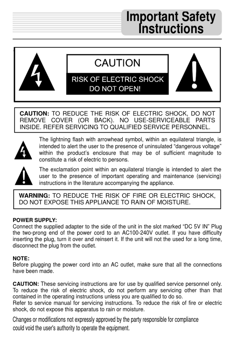 Amcor Amigo 4300B user manual