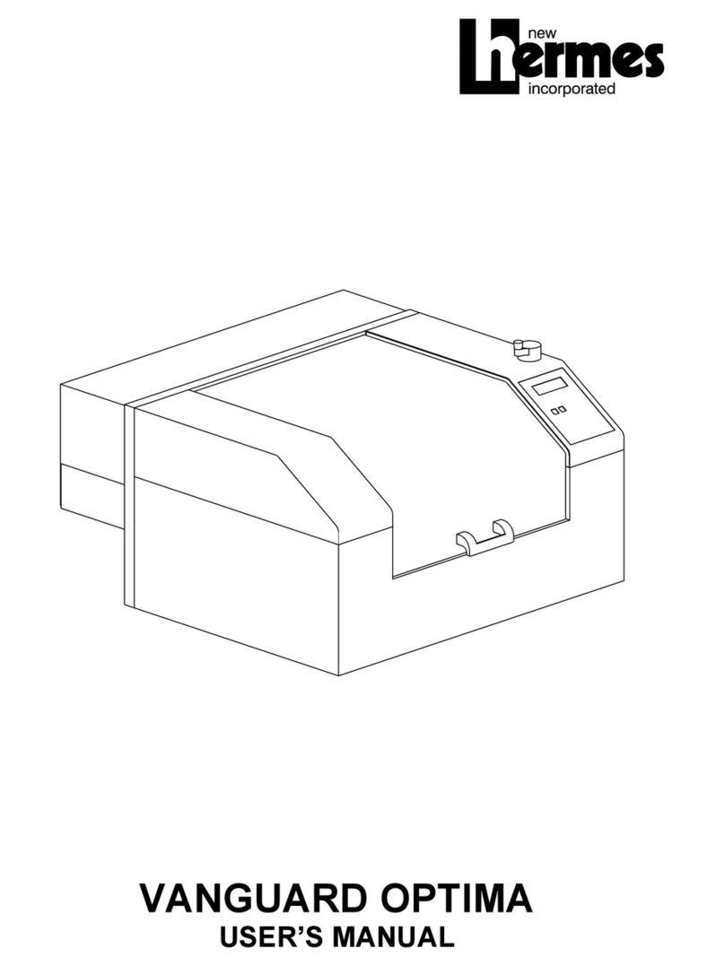 Hermes VANGUARD OPTIMA User manual