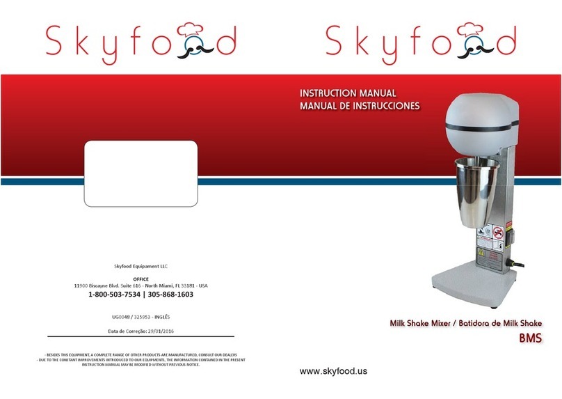 Skyfood BMS instruction manual