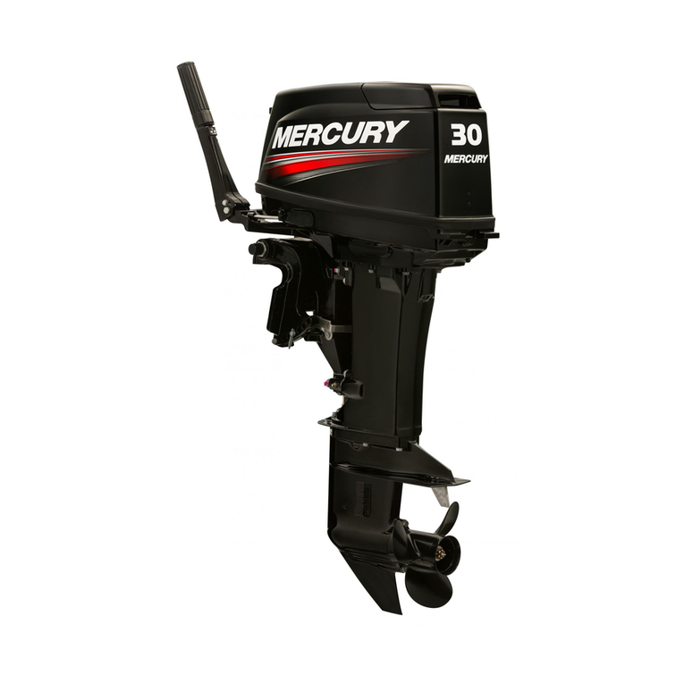 Mercury 2.5 TwoStroke User manual