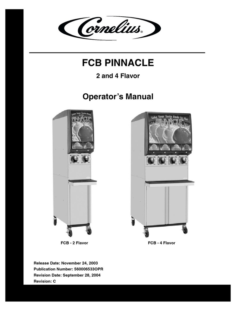 Cornelius FCB PINNACLE 2 Flavour Operator's manual