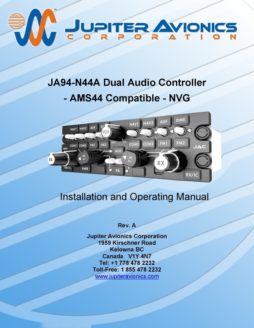 Jupiter Avionics JA94-N44A User manual