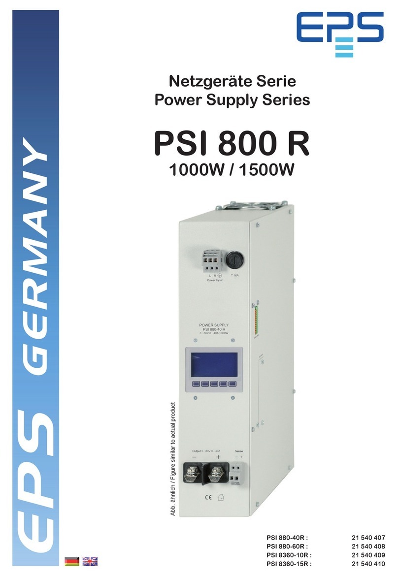 EPS PSI 880-40R instruction manual EPS PSI 880-40R instruction manual