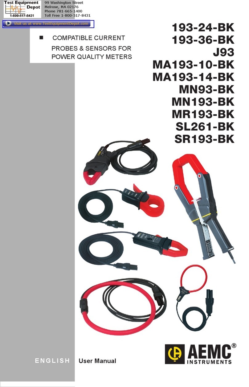 AEMC J93 user manual