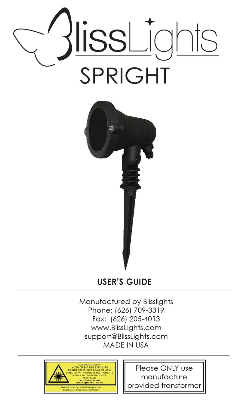 BlissLights Spright user guide