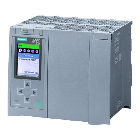 Siemens Simatic S7-1500 User manual