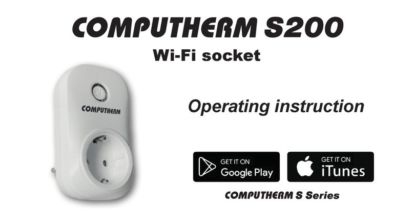 Computherm S200 User manual