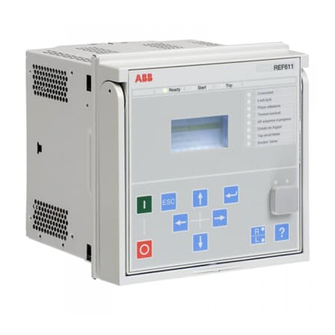 ABB REF611 Instructions for use