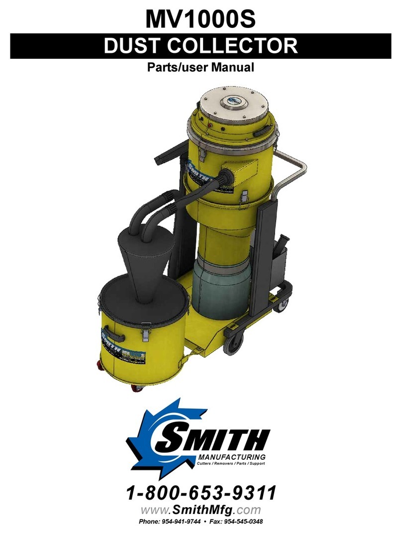 Smith MV1000S User manual and parts