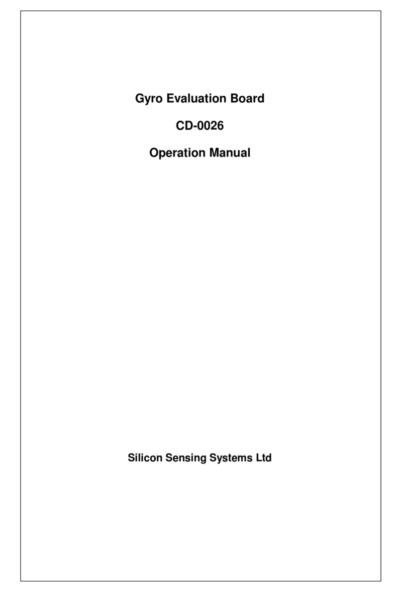 Silicon Systems CD-0026 Operation manual