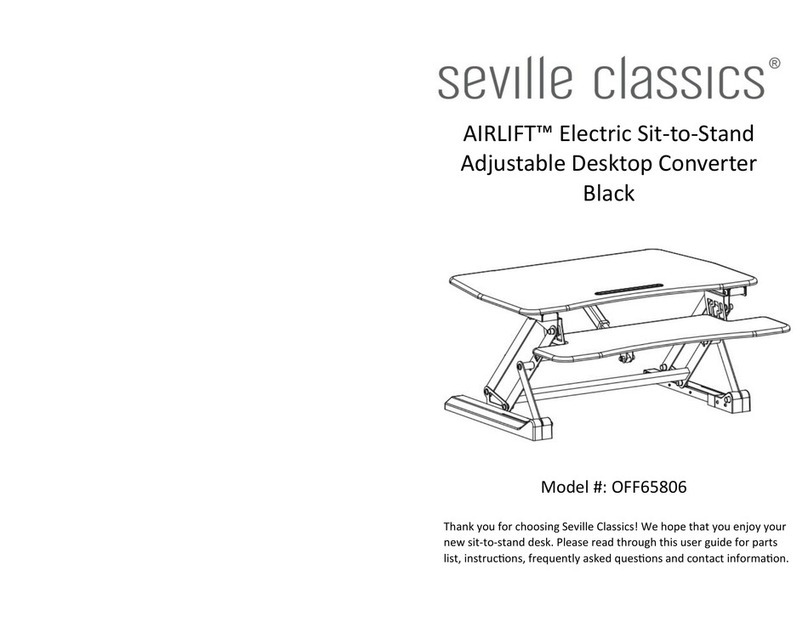 Seville Classics OFF65806 Assembly instructions
