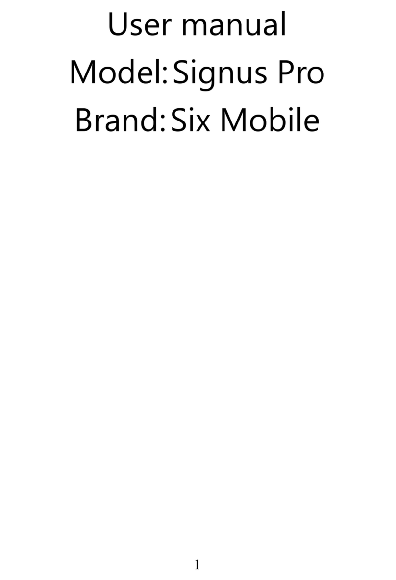Six Mobile Signus Pro User manual