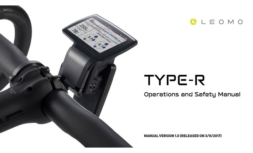 LEOMO TYPE-R Use and care manual