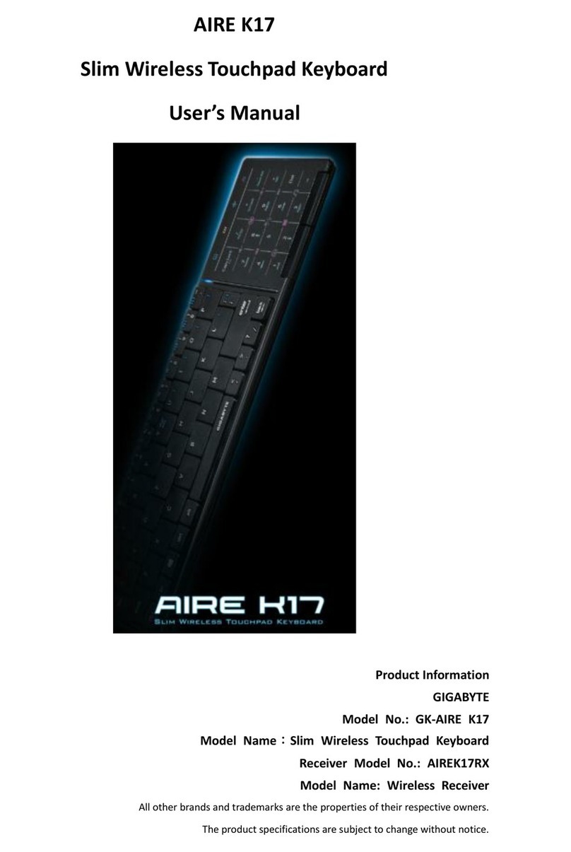 Gigabyte AIRE K17 user manual