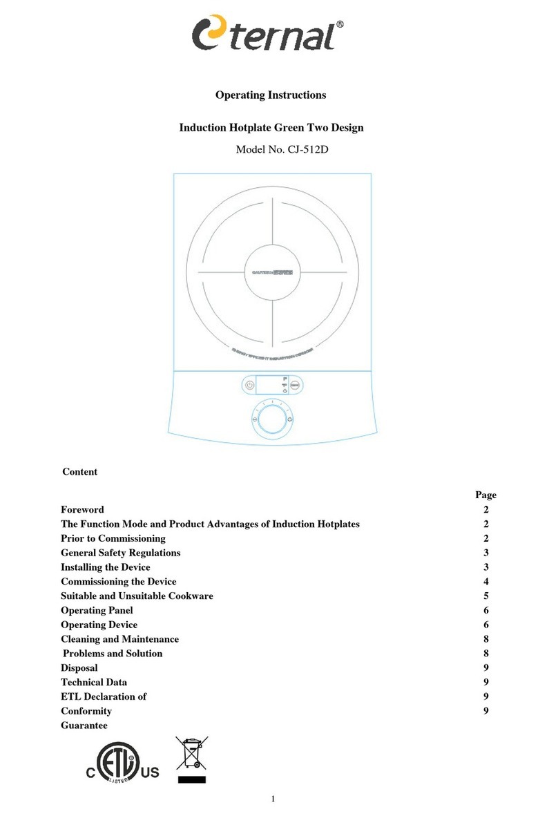 Eternal CJ-512D User manual