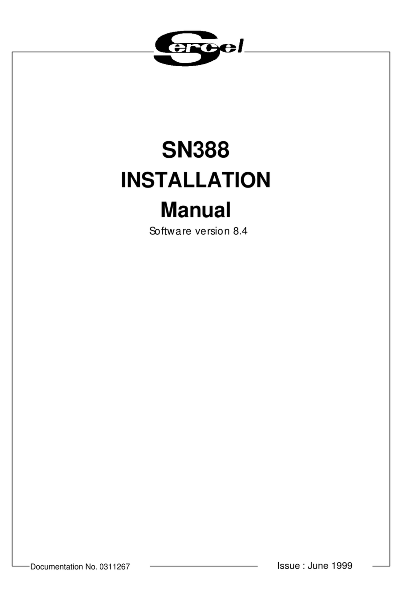 Sercel SN388 installation manual