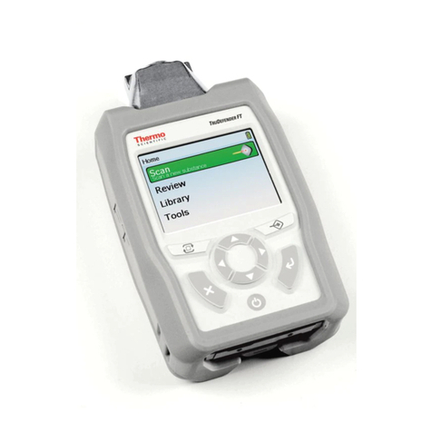 Thermo Scientific TruDefender FT User manual Thermo Scientific TruDefender FT User manual