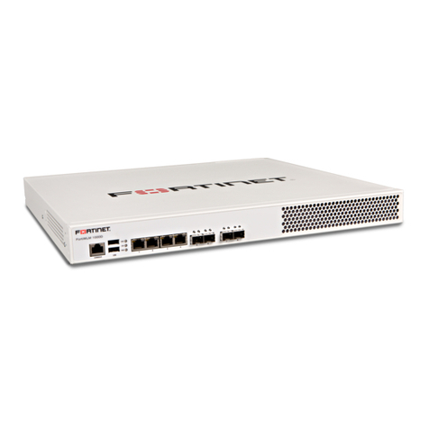 Fortinet FortiWLM 1000D User manual