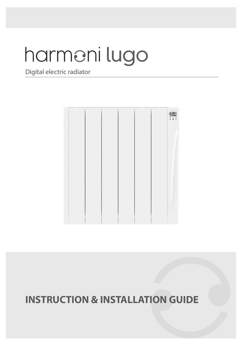 harmoni LUGOHS440 Instruction and installation manual