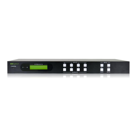 AVGear AVG-UHMS44PRO User manual