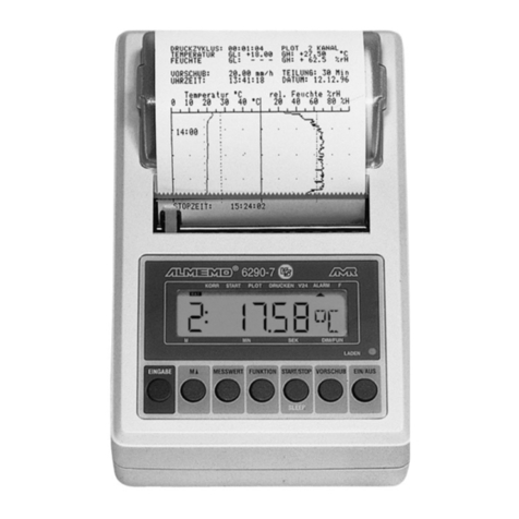 Ahlborn ALMEMO 6290-7B User manual