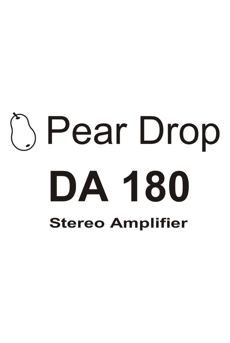 BK Electronics Pear Drop DA 180 manual