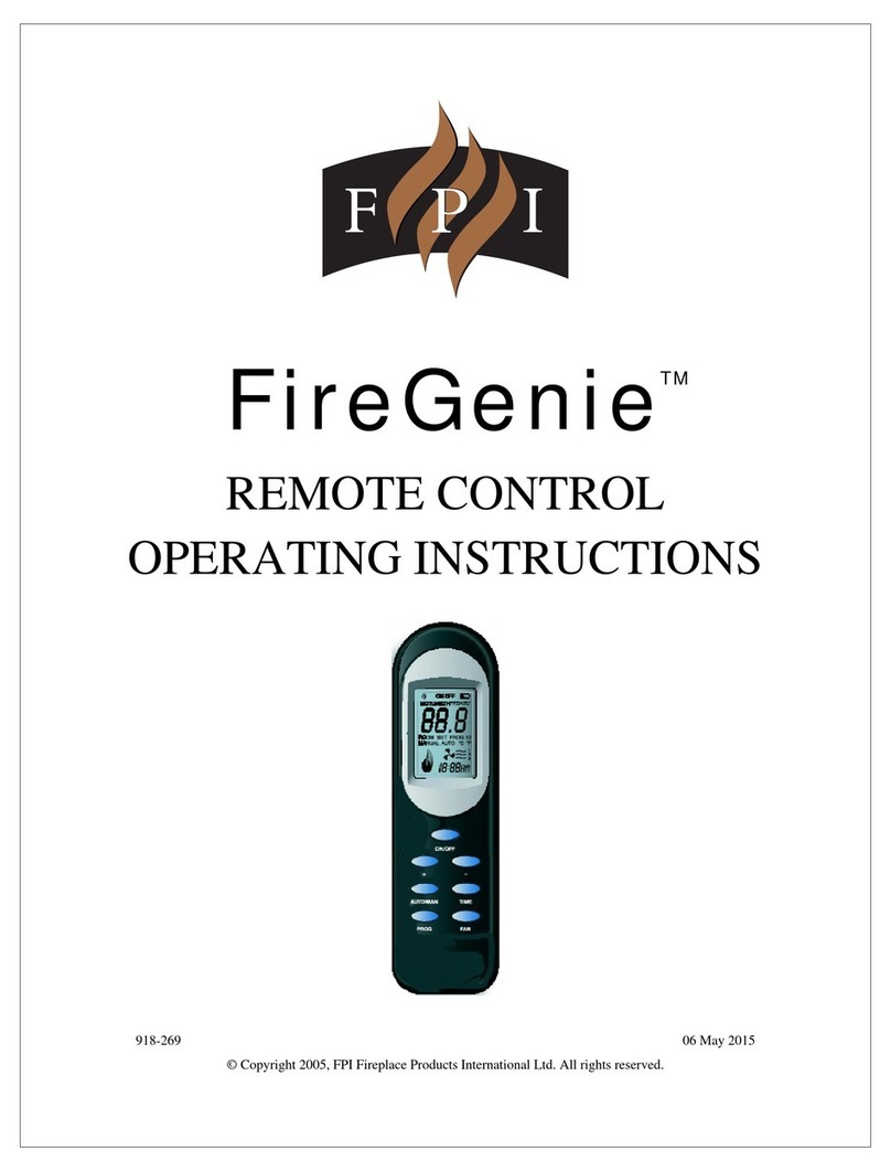 FPI FireGenie operating instructions